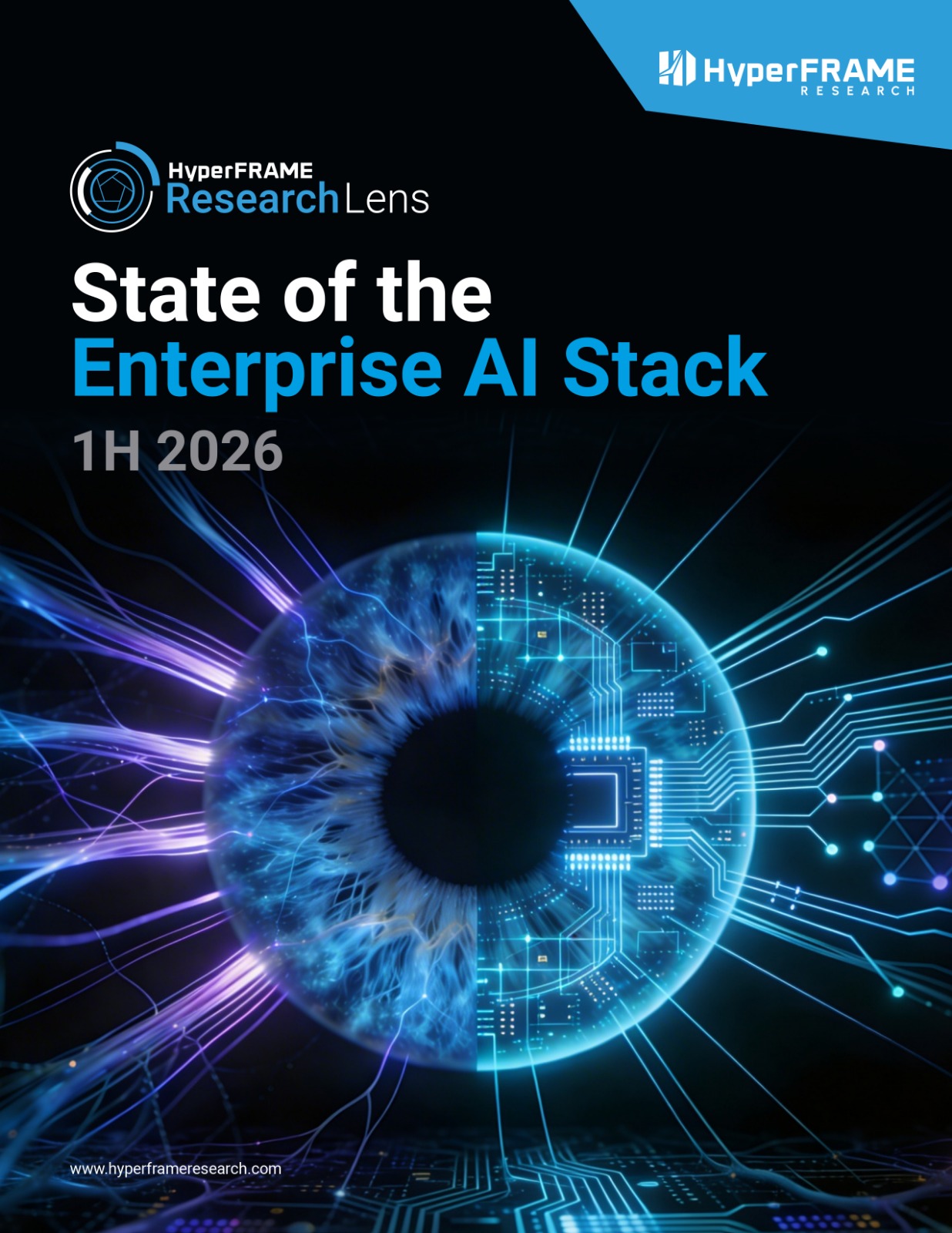 HyperFRAME Research Lens AI Stack 1H 2026 Cover